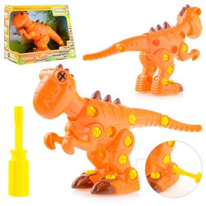 Конструктор-динозавр Тираннозавр (40 элементов) (в коробке)